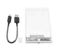 MENDUNER 2,5 "Enceinte USB 3.0 SATA III HDD / SSD - Case de Stockage Externe 8 to, Transfert et Conception sans Outils (PVC / RTL9201R)