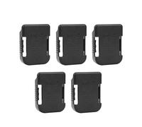 MENDUNER 5 Pièces Support de Rangement pour Batterie Lithium, Étagère, | Lorsque la batterie est connectée, elle sera solidement verrouillée en place par son propre clip, la batterie ne tombera pas.