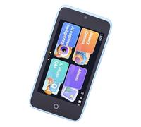 MENDUNER Appareil Photo AI pour Enfants, 2 MP 5 MP, Double Objectif, Reconnaissance D'objets, Dialogue Vocal, écran Tactile de 4 Pouces, Appareil Photo Numérique, Lecteur MP3, 16 Go de (Blue)