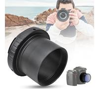 MENDUNER Bague D'adaptation D'objectif de Télescope T2-, Bague D'adaptation Anti-réflexion pour Appareil Photo à Monture, de Télescope à Connexion Solide, pour Astronomes, Métal, comme sur