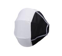 MENDUNER Boîte à Lumière Lanterne Pliable de 32 Cm avec Support Mini Bowens à Dégagement Rapide, Diffuseur de Boîte Lumière Sphérique 360° pour Lumières YN150/Ultra LED,