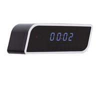 MENDUNER Caméra de sécurité Intérieure sans Fil, Horloge, Caméra Cachée WiFi 1080P avec Grand Angle 130°, Vision Nocturne, Alertes de Détection de Mouvement, Batterie 3500 MAh, Vue à