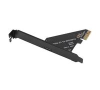 MENDUNER Carte Adaptateur PCIe 4.0 vers Oculink SFF-8612 SFF-8611, Carte d'extension GPU Externe et SSD NVMe, Amorçable, Plug & Play pour