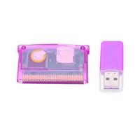 MENDUNER Cartouche Flash Universelle pour Console de Jeu SP NDSL, Format FAT16, Prise en Charge Carte Mémoire jusqu'à 2 Go, Menu de Navigation Facile (Noir Transparent)