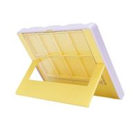 MENDUNER Chargeur de Contrôleur de Jeu, Quai de Charge de la Console de Jeu Portable, 4 en 1 USB Type C 8 Slot Smart Protection (Jaune violet)