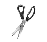 MENDUNER Ciseaux à Cranter en Acier Inoxydable 23 Cm | Bord Triangulaire 3 5 7mm pour l'artisanat de Couture de Coupe de Tissu (5 millimètres)