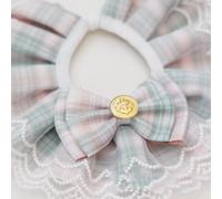 MENDUNER Collier à Bavoirs en Dentelle pour Animaux de Compagnie, pour Chiens et Chats, à Porter au Quotidien et pour Les Occasions Spéciales, Accessoire de Mode pour Animaux de Compagnie-Polyester