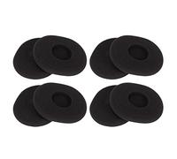 MENDUNER Coussinets d'oreille de Remplacement pour Casque H800, Housses de Coussin d'oreille en Mousse à Mémoire de Forme Noire, Isolation du Bruit, Doux et Confortable, Installation Facile