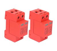 MENDUNER Dispositif de Protection contre le Courant de Décharge Maximum 40 KA Structure Stable pour Dispositifs de Protection SPD 2P Haute efficacité pour Réseau électrique CC 2 Pièces (DC 750V)