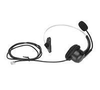 MENDUNER Écouteur Téléphonique RJ9 Ensemble D'écouteurs avec du Bruit avec Un Microphone Réglable pour Le Bureau du Centre D'appels, Compatible avec Un équipement Téléphonique Constant