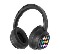 MENDUNER Écouteurs Bluetooth Hybrides ANC | Traducteur AI en Temps Réel pour 115 Langues, écran Tactile LCD Amovible, Conception Pliable pour Un Usage Quotidien en Voyage d'affaires