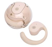 MENDUNER Écouteurs de Traducteur de Langue - 144 Langues, 4 Modes de Traduction, Son Stéréo HiFi, Longue Durée de Vie de la Batterie pour Le Voyage (Beige)