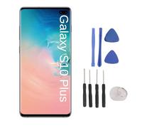 MENDUNER Écran S10 Plus, Remplacement D'écran pour S10 Plus Téléphone écran LCD d'origine écran Tactile Numériseur Assemblée (Grey)
