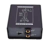 MENDUNER Éliminateur de Bourdonnement à 2 Canaux avec Contrôle de Gain à 3 Niveaux, Isolateur de Bruit en Boucle de Terre pour Système de Mixage de Micro de Conférence, Convertisseur de