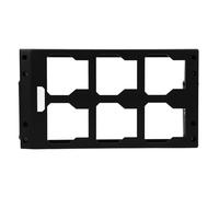 MENDUNER Étagère Latérale de Remplacement Robuste pour Boîtes à Outils, Conception Pliante Compacte, Adaptée aux Sols et aux Murs des Fourgonnettes, Montage Latéral pour un Assemblage et un Accès