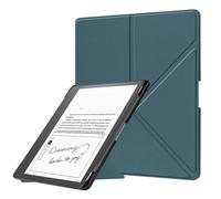 MENDUNER Étui Kindle Scribe 10,2" pour Modèle 2022 2024, Support avec Réveil Automatique, Fente pour Stylo Intégrée, Protection Légère en Simili Cuir pour la Lecture, Les Voyages, Le (Green)