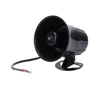 MENDUNER Haut-Parleur Mégaphone Compact 120 DB, Sirène Portable 15 W avec Lecture en Boucle MP3, pour Véhicules d'urgence, Alarmes de sécurité, Utilisation Marine, Industrielle et