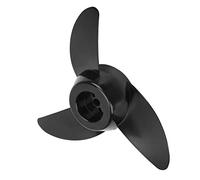 MENDUNER Hélice Hors-Bord électrique de Rechange en Plastique de qualité Supérieure, Kit D'hélices à 3 Pales pour Moteurs de Pêche à la Traîne de 28, 36, 46 LB, Installation Facile et Remplacement