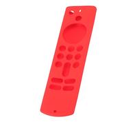 MENDUNER Housse en Silicone Antichoc pour Télécommande 3e Génération | Étui Anti-Chute avec Lanière et Découpes Précises pour Une Installation Facile (Rouge)