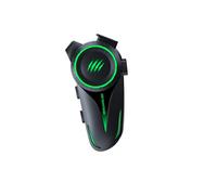 MENDUNER Intercom Bluetooth pour Casque Moto, Kit de Communication sans Fil avec Microphone à Réduction de Bruit, BT 5.3, Autonomie 30 H, éclairage RGB, for Communication de Casque