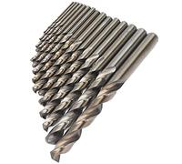 MENDUNER Jeu de Forets Hélicoïdaux à 135 °, Forets en Cobalt Longue Durée pour Métaux Durs, Idéaux pour L'acier Inoxydable et les Alliages de Titane, 15 Pièces