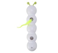 MENDUNER Jouet Interactif Intelligent pour Animal de Compagnie, Design Chenille | Changement de Mode Automatique Rechargeable par USB pour Un Exercice Amusant avec des Chats et des Chatons