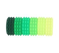 MENDUNER Jouet Sensoriel de Poche en Silicone Souple, Jouet Sensoriel Léger pour Les Pauses au Travail, Excellent Apaisant Fait à la Main pour Les Stations de Métro (Blue)