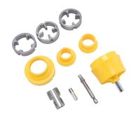 MENDUNER Kit de Filetage de Tuyau PPR - Conception de la Tête Double pour les Tuyaux G1 / 2 & G3 / 4, Ensemble d'outils de Plomberie Polyvalente Compatible avec les Exercices électriques