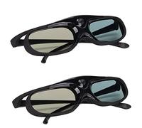 MENDUNER Lunettes 3D Projecteur, Active Shutter 144Hz Dlp Link, pour Jeux