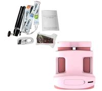 MENDUNER Microscope Numérique Portable avec Un Enfant pour Les Enfants 200 Fois par Trépied pour L'exploration éducative (Pink)