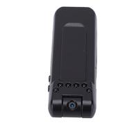 MENDUNER Mini Caméra Corporelle Portable, Enregistreur Vidéo HD 1080P avec Objectif Rotatif à 180°, Caméscope Portable avec Vision Nocturne, 6 Lumières LED