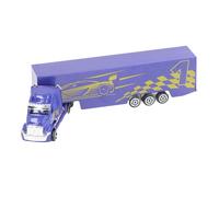 MENDUNER Modèle de Camion Porte-conteneurs pour Enfants, Jouet au Design Réaliste pour S'amuser avec les Parents, Décoration de Camion de Transport Interactif - Plastique, Alliage, 21 X 3 Cm (Style 2)