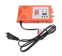 MENDUNER Modulateur RF HDMI, Interface Multimédia HD Modulateur AV vers RF Modulateur RF Coaxial PAL NTSC HD 1080P avec Commutateur de Canal de Port D'antenne 100-240 V (Prise UE CA