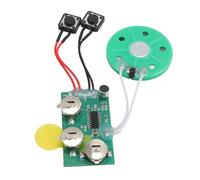 MENDUNER Module d'enregistrement Vocal avec Une Lecture de 120 Secondes - 3 X Batterie LR44, Diamètre de Haut-Parleur de 40 Mm pour Les Cartes d'anniversaire, Les Cartes de Voeux et Les Jouets