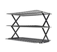 MENDUNER Organisateur Plate-forme de Cuisine en Métal Moderne pour Sécher les Aliments, Utilisation Multifonctionnelle de Fruits et Légumes (3 couches)