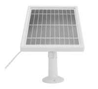 MENDUNER Panneau Solaire pour Caméra d'alimentation pour Oiseaux, Silicium Monocristallin 10W, Support étanche IP66, Support Réglable à 360 Degrés, Chargeur Solaire Extérieur pour Caméra Annulaire
