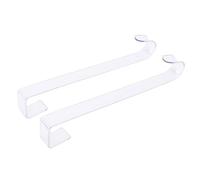 MENDUNER Porte-Couronne Transparent et Mince, Cintre pour Couronne de Noël pour Décorations Festives, Crochet de Guirlande Transparent pour Usage Intérieur