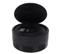 MENDUNER Projecteur DVD Portable avec Lecteur intégré et Son Stéréo, Appareil de Projection 1080P pour Petits Salons et Soirées Cinéma Tranquilles (Prise UE)