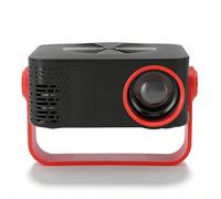 MENDUNER Projecteur Portable, 1080P Full HD Rotatif à 360 Degrés avec Correction Automatique du Trapèze et Fonction Zoom, Projecteur de Film en Plein Air pour Cinéma Maison, Ordinateur (Prise UE)