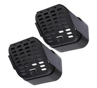 MENDUNER Protection contre les Rongeurs de Descente de Gouttière 4 Pièces, Accessoire D'extension de Descente de Gouttière, pour Bâtiments Résidentiels et Commerciaux (BLACK)