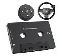 MENDUNER Récepteur de Cassette Bluetooth 5.4 pour Voiture avec Télécommande, Adaptateur Bande sans Fil vers Auxiliaire, Prise en Charge des Appels Mains Libres, Lecture MP3 sur Carte TF