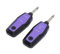 MENDUNER Récepteur émetteur de Guitare sans Fil 2,4 GHz 98 Pieds | Système Rechargeable 4 Canaux pour Basse électrique ukulélé Hi-Fi à Faible Latence