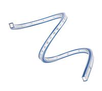 MENDUNER Règle de Courbe Flexible, Outil de Mesure de Courbe de Serpent pour Concevoir des Motifs Incurvés, Ruban à Mesurer Pliable pour le Travail du Bois, Règle en Plastique Léger pour la Maison