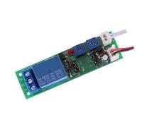 MENDUNER Relais temporisé 10A Charge | Module de Commutation Marche/arrêt Réglable DC 24 V 0-30 Minutes pour le Contrôle de la Machine et de la Pompe (DC 24 V 0-15 minutes réglable)