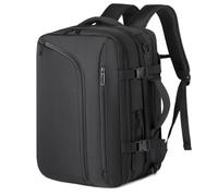 MENDUNER Sac à Dos de Voyage à Vide avec Pompe, 12,6x18.1x6.3 Pouces, Système de Compression D'air Extensible 36-55L, Emballage décontracté.