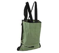 MENDUNER Sac de Cueillette de Fruits Réglable, Tablier de Jardin en Tissu Oxford avec Double Boucle Vert