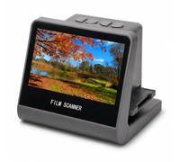 MENDUNER Scanner de Films et Diapositives 14MP, écran 5 Pouces, Mémoire | Numériseur de Photos, Boîtier ABS, Archivage Domestique, Compatible 135 et Super8, Capteur CMOS 14MP, écran LCD 5 Pouces,