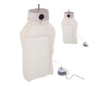 MENDUNER Séchante de Vêtements Portable, Machine à Séchage électrique Pliable à Grande capacité à Faible Bruit, Sous-vêtements avec Sac Sec, Crochet, pour les (Plug UE 220V)