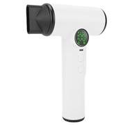 MENDUNER Sèche-Cheveux sans Fil, 15600mAh Sèche-linge Ionique Séchage Rapide, Bruit Bas, Flux D'air Doux, Séchoir de Coup de Cheveux Portable à 4 Mode pour Femmes Enfants de Camping (WHITE)