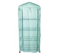 MENDUNER Serre de Jardinage pour Plantes D'intérieur et D'extérieur, avec Quatre roulettes Rotatives à 360 Degrés, Protège Les Plantes des Dommages Causés par Le Gel (Green)